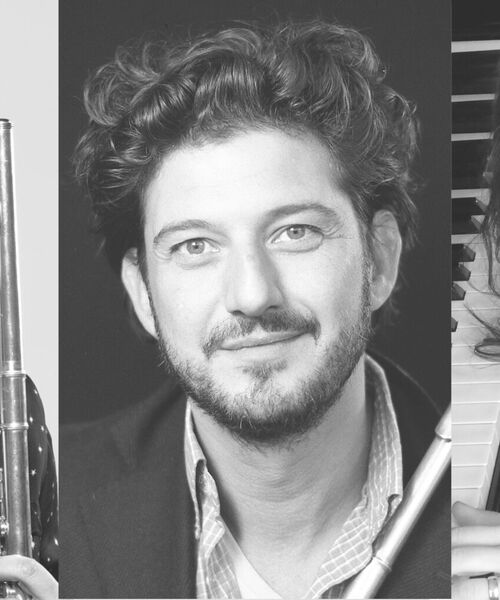 Zu sehen sind die Musiker des Konzertes