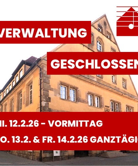 Zu sehen ist das Plakat mit den Informationen