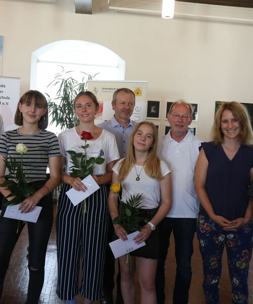 Ehrung der Teilnehmerinnen des Bundeswettbewerbs "Jugend musiziert"