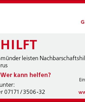 Kooperation der Stadt Schwäbisch Gmünd und dem DRK